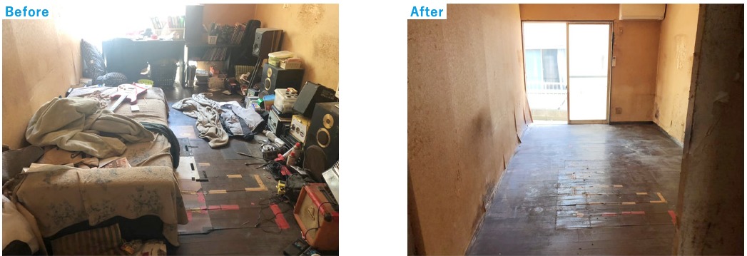 特殊清掃の事例