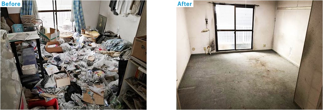 遺品整理の作業内容と費用の実例