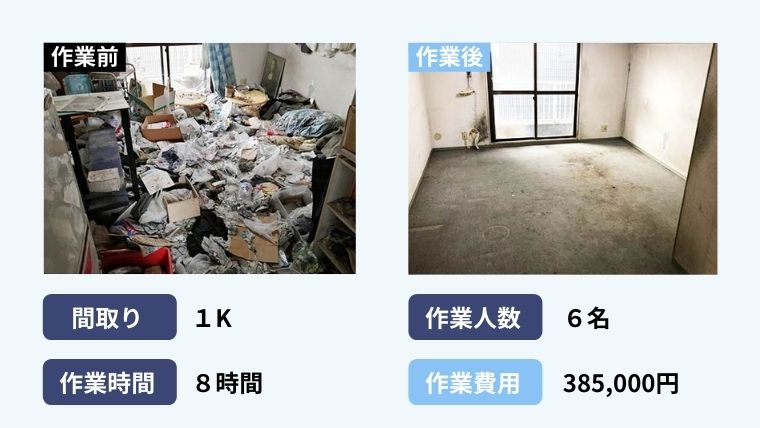 施工事例2-1K物件