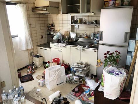 遺品整理_東京都大田区作業前