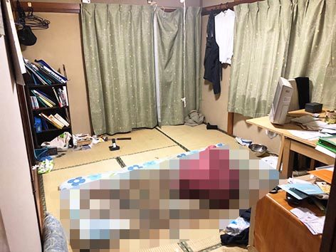 特殊清掃_大田区作業前