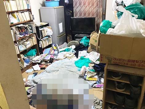 特殊清掃_神奈川県相模原市作業前