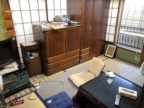 遺品整理_東京都目黒区作業前