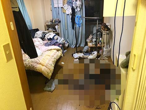 特殊清掃現場_東京都足立区作業前