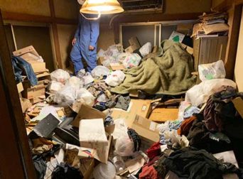 特殊清掃ゴミ屋敷_東京都三鷹市作業前