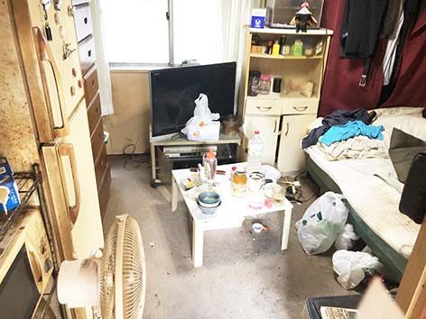 遺品整理_東京都北区作業前