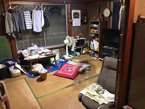 特殊清掃_東京都荒川区作業前