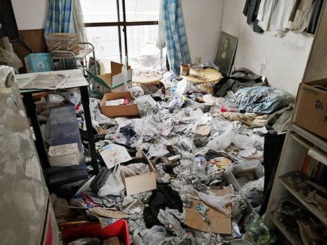 ゴミ屋敷_東京都世田谷区作業前