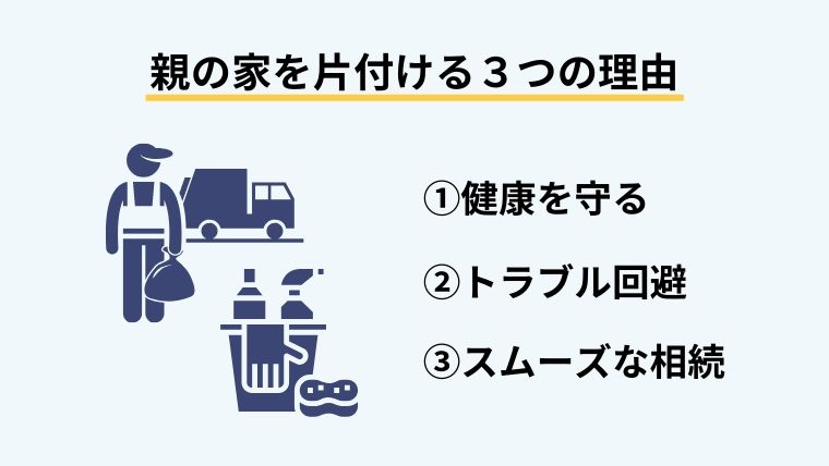 親の家を片付けるべき理由