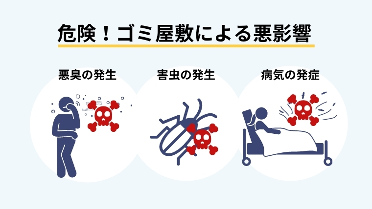 ゴミ屋敷による影響